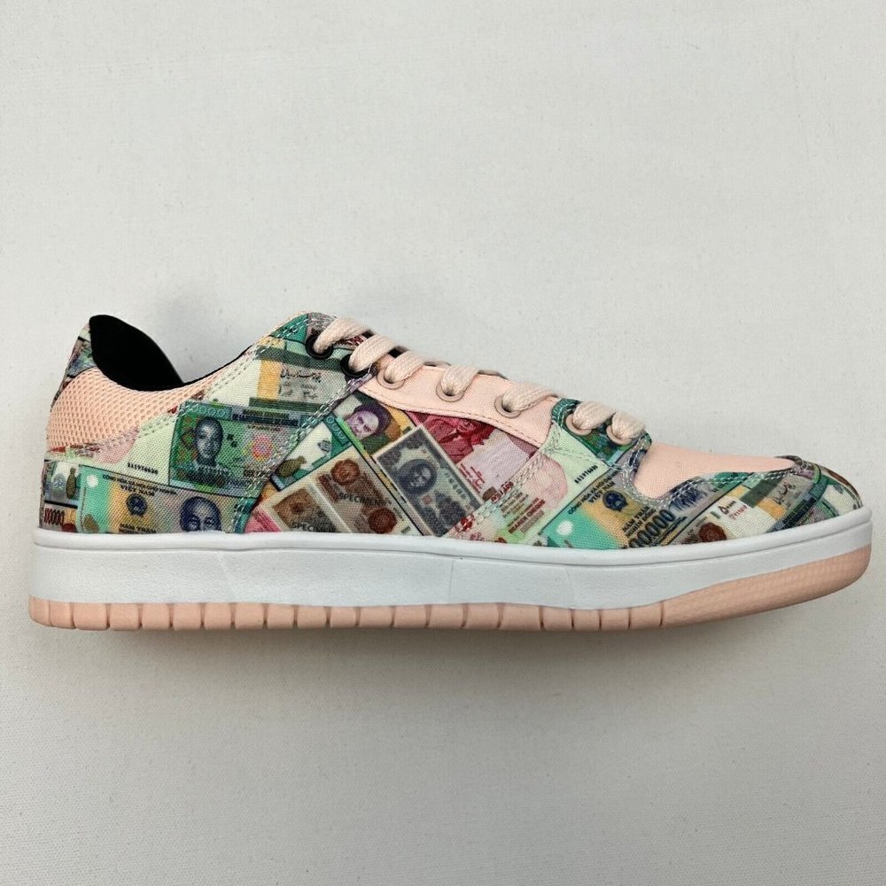 Kito Wares Root of Evil Mens Multicolor Low Top Lace Up Sneaker Shoes Size 9 - Picture 7 of 12